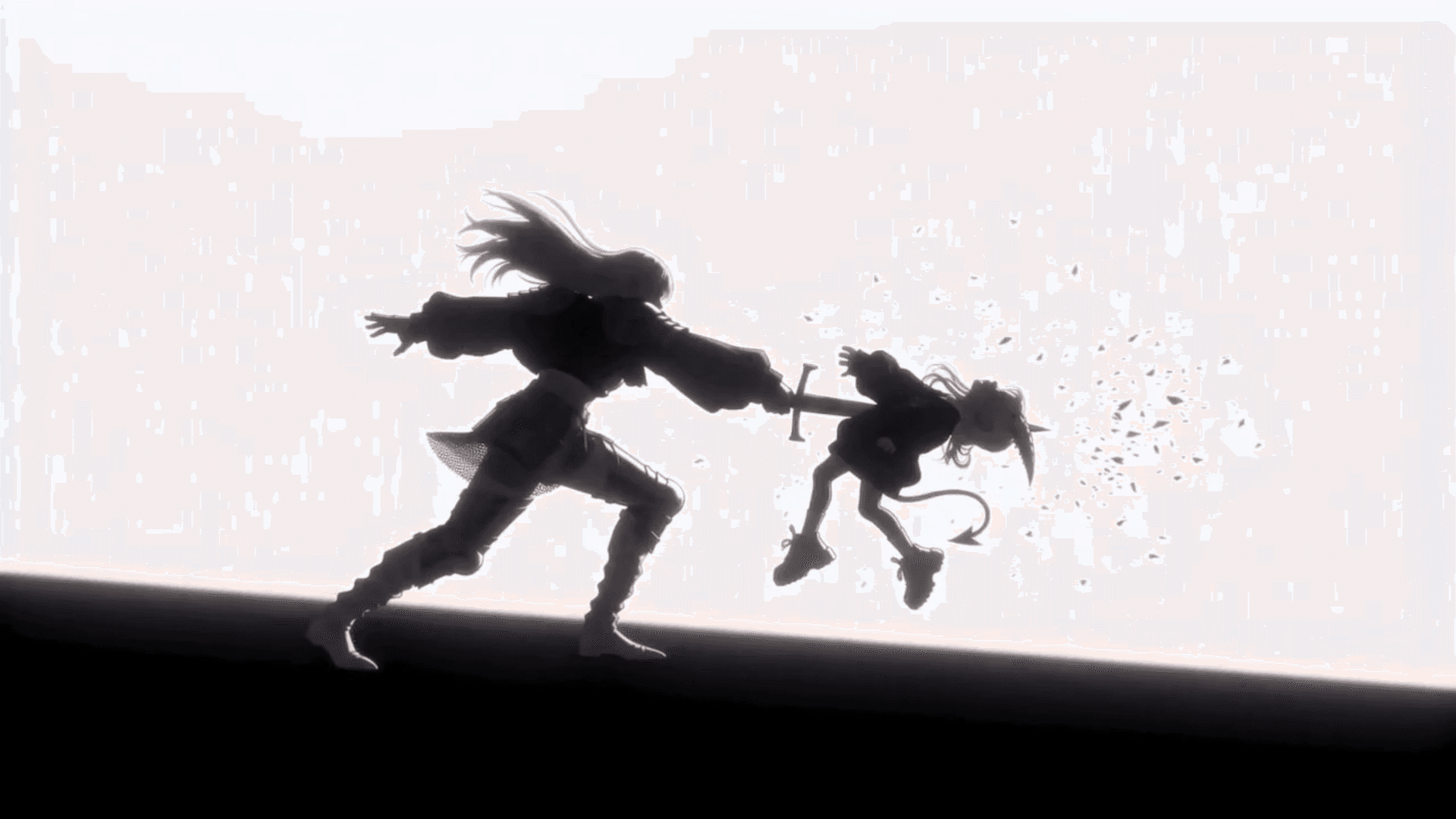 ONE LAST BATTLE production still 4